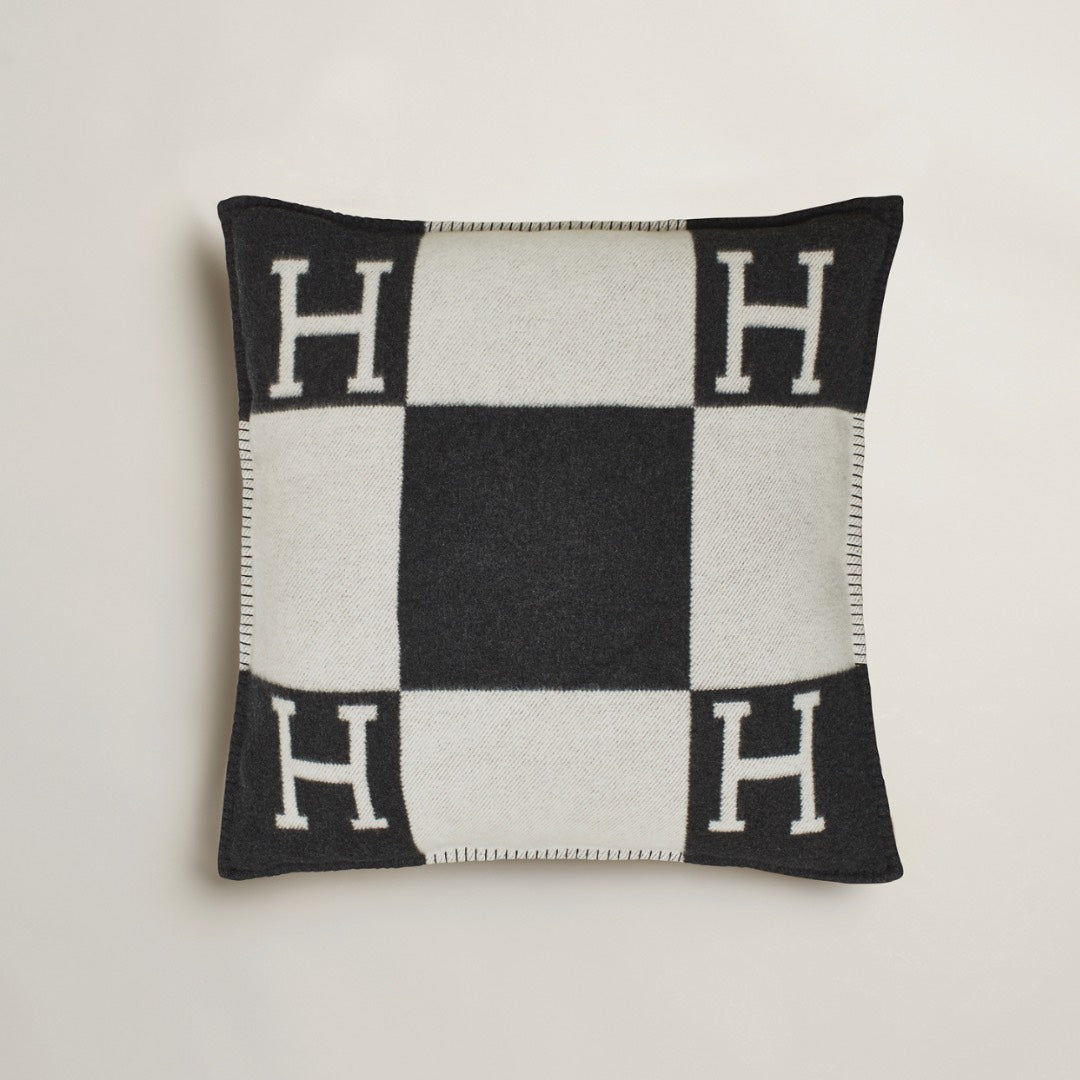 RED H-QUADRIED PILLOWCASES (SET OF 2 PILLOWCASES) 50x50cm